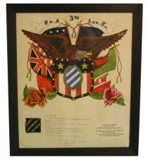 Great World War One Display Piece