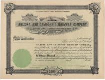 Arizona And California Railway Company