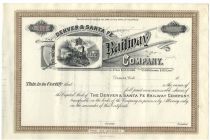 The Denver & Santa Fe Railway Company