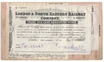 Issued To And Signed By General Sir Ivo Lucius Beresford Vesey