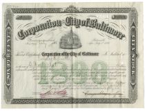 City Of Baltimore Bond