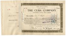 Stock Issued to Levi P. Morton and Signed by William C. Van Horne