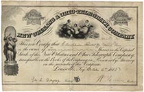 New Orleans & Ohio Telegraph Co. shares