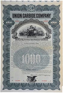 Union Carbide Co.  6%bond