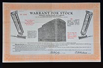 Wrigley Tooth Paste Co. LTD warrant