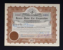 Revere Motor Car Corp.