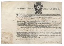 Monte Redimibile Secondo – An Early Italian Loan