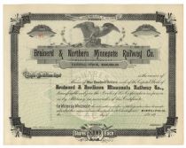 Brainerd And Northern Minnesota Railway Company