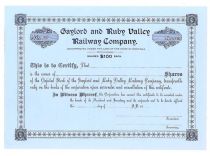 Gaylord And Ruby Valley Railway Company