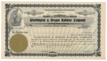 Washington And Oregon Railway Company