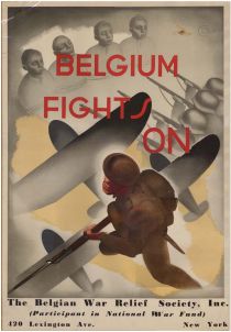 Belgian War Relief Society Poster