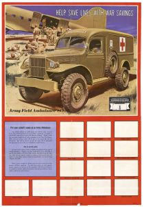 Army Field Ambulance School Fund Poster