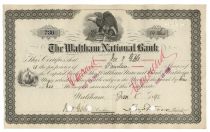 Waltham National Bank