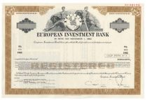 Specimen European Investment Bank Bond