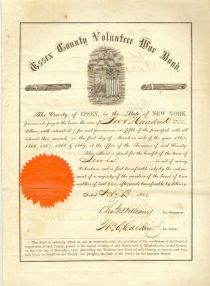 Essex County Volunteer War Bond