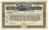 Syracuse Rapid Transit Railway Company