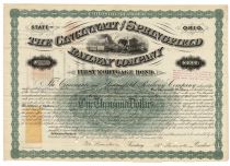Cincinnati And Springfield Railway Company