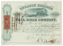 Lebanon Springs Railroad Co.