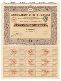 Garden-Tennis Club De Cabourg