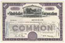Studebaker Corporation Stock