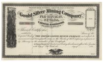 Unissued Gould Silver Mining Company Stock