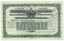State Of New York Load For The Extension And Improvement Of The Palisades Interstate Park For $10,000 - Issued To William K. Vanderbilt