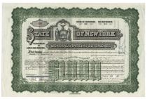 State Of New York General State Improvements Bond For $1000 - Issued To Harold S. Vanderbilt