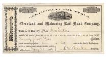 Cleveland And Mahoning Rail Road Company