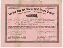 The New York And Boston Rapid Transit Company