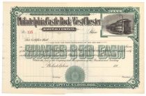 Philadelphia, Castle Rock And West Chester Railway Company