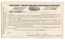 Chicago And Rock Island Rail Road Company