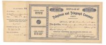 Kona-kau Telephone And Telegraph Company