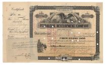 Petroleum Development Company Signed By Edward Doheny As President