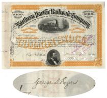 NP Issued And Signed By George D. Rogers