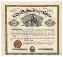 Storey County, Nevada, City Of Virginia Water Bond