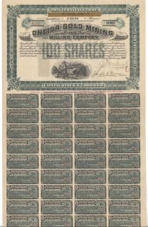 Oneida Gold Mining And Milling Co.
