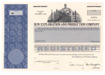 Sun Exploration And Production Company