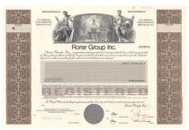 Rorer Group, Inc.