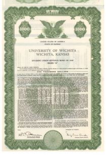 University Of Wichita Wichita, Kansas