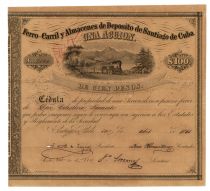 A Scarce Cuban Railroad Stock