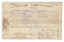 Union  1864 Civil War Loan