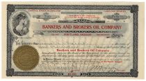 Bankers and Brokers Oil Company – Oil Lands, San Benito County, California