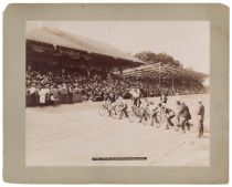 Bicycle Race At Willow Grove Park, C. 1890’s