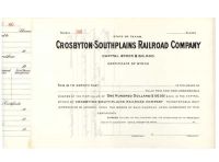 Crosbyton-Southplains Railroad Company