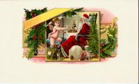 Santa And Cherub