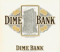 Dime Bank Inner Label