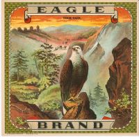 Eagle Brand Cut Plug Label