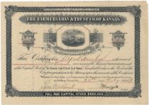  The Farmers Loan & trust Co. of Kansas – Anthony Kansas