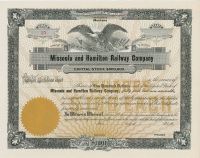 Missoula And Hamilton Railroad Company