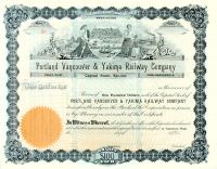 Portland Vancouver And Yakima Railway Company